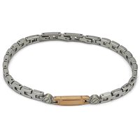 Pulsera Boccadamo Hombre Man in Acero ABR637R